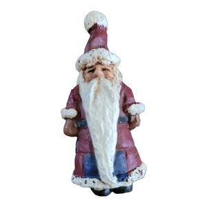 Vtg Janco Studio Christmas Santa Brooch Pin